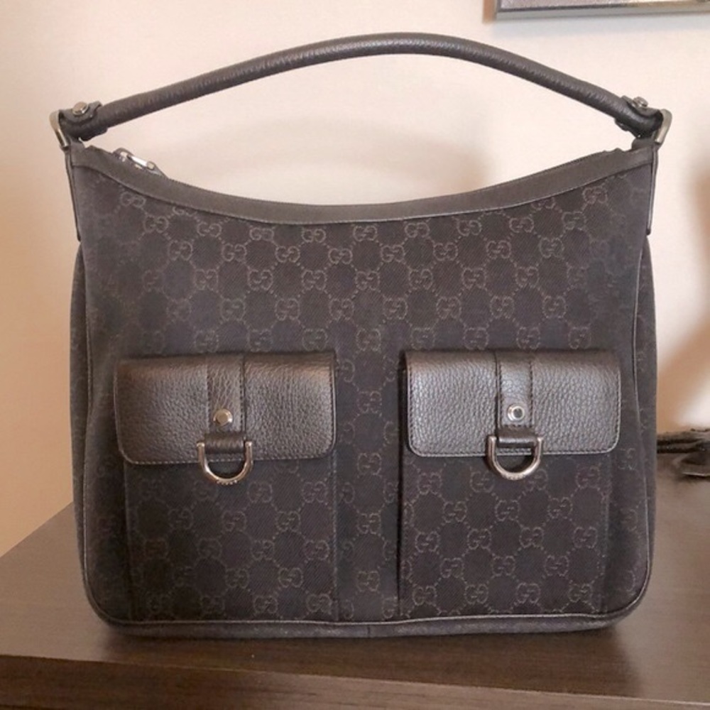 Gucci Abbey Double Pocket Hobo